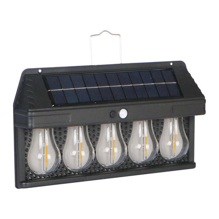 Solar Wall Light with Motion Sensor – 2/3/4/5 Bulbs | Outdoor Waterproof LED Wall Lamp – Buy WALL LIGHT Online at FUTURKART