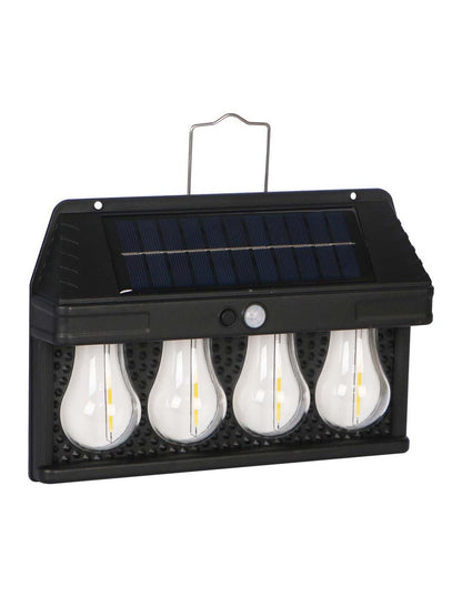Solar Wall Light with Motion Sensor – 2/3/4/5 Bulbs | Outdoor Waterproof LED Wall Lamp – Buy WALL LIGHT Online at FUTURKART