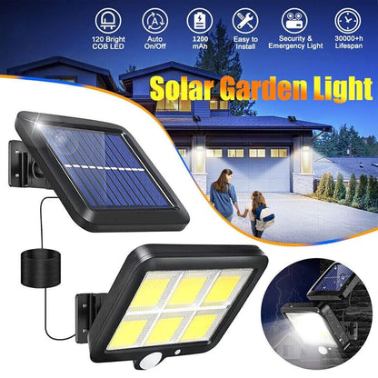 Split Solar Street Light – High Brightness Motion Sensor Outdoor Lamp – Buy Street Light Online at FUTURKART
