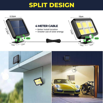 Split Solar Street Light – High Brightness Motion Sensor Outdoor Lamp – Buy Street Light Online at FUTURKART