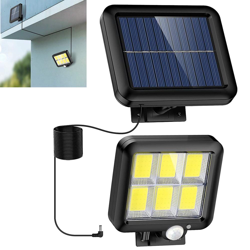 Split Solar Street Light – High Brightness Motion Sensor Outdoor Lamp – Buy Street Light Online at FUTURKART