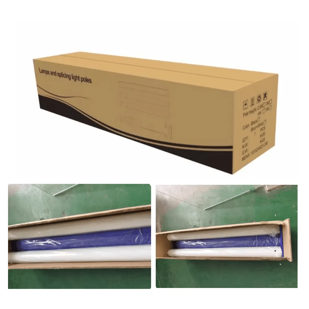 Split Type Pole for Solar Street Light, 5m, Powder Coated – Buy POLE Online at FUTURKART