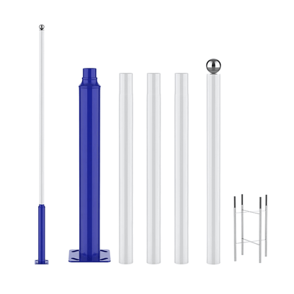 Split Type Pole for Solar Street Light, 5m, Powder Coated – Buy POLE Online at FUTURKART