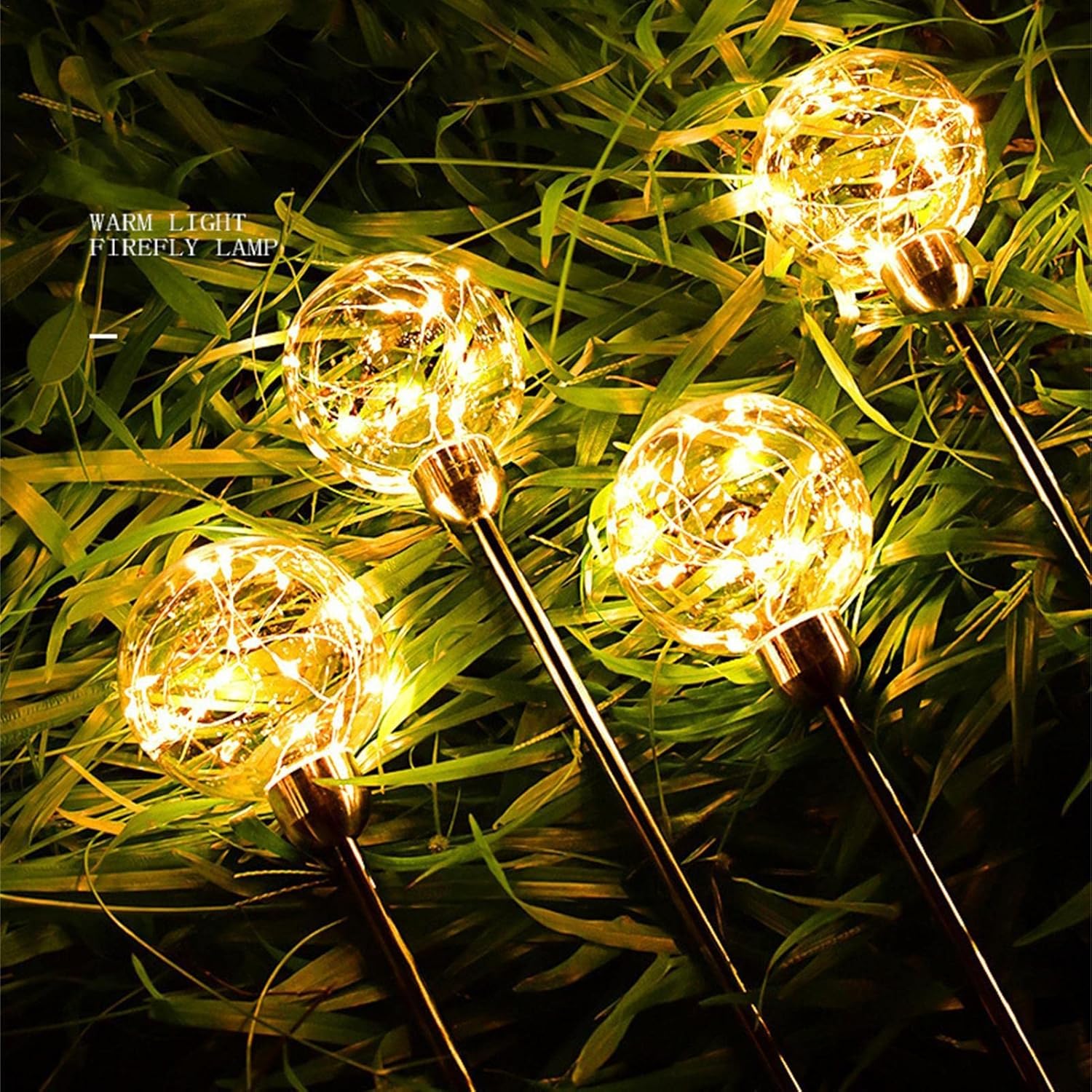 Transparent Ball Solar Light – Elegant Pathway Lighting with a Decorative Glow(Pack of 2) – Buy Garden Light Online at FUTURKART