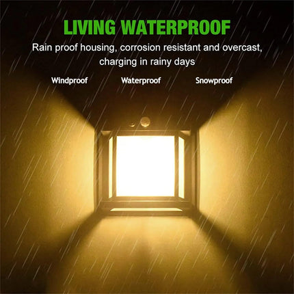 Tungsten LED Solar Wall Lamp – Stylish Outdoor Sensor Light – Buy WALL LIGHT Online at FUTURKART