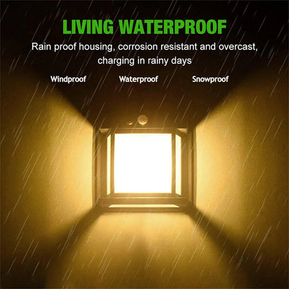 Tungsten LED Solar Wall Lamp – Stylish Outdoor Sensor Light – Buy WALL LIGHT Online at FUTURKART