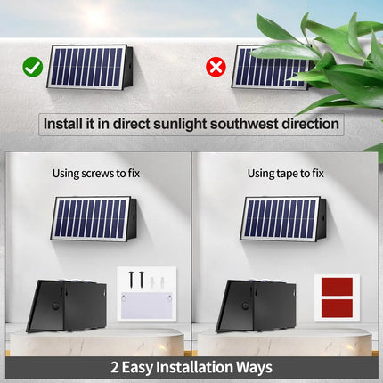 Up & Down Solar Wall Light, Modern LED Outdoor Wall Fixture for home, Villa & Driveway – Buy WALL LIGHT Online at FUTURKART