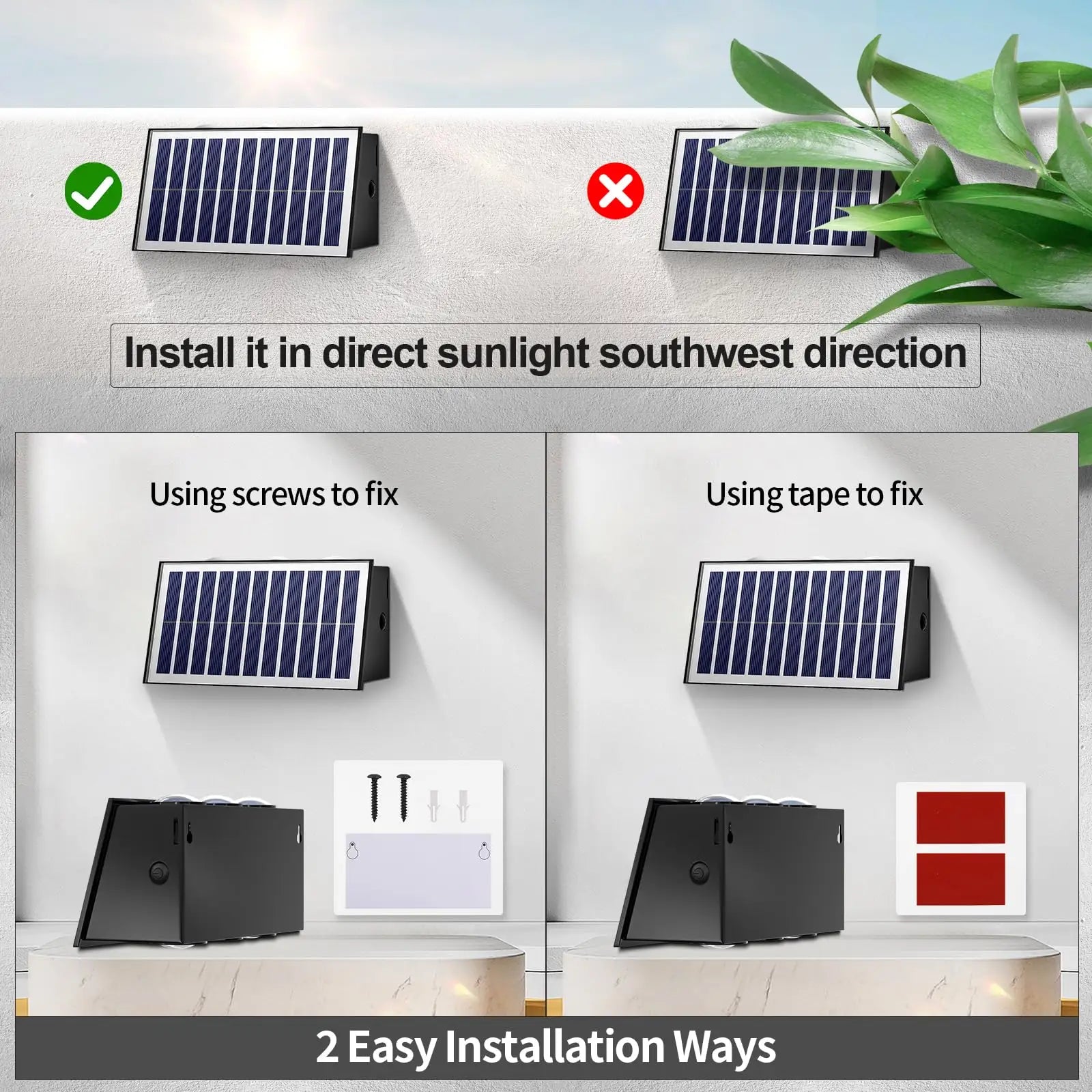 Up & Down Solar Wall Light, Modern LED Outdoor Wall Fixture for home, Villa & Driveway – Buy WALL LIGHT Online at FUTURKART