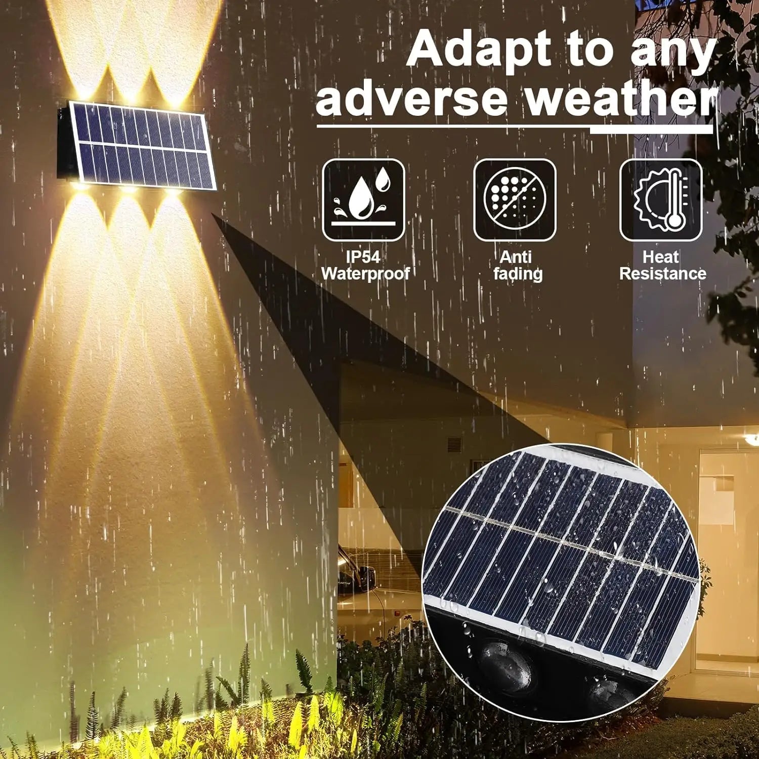 Up & Down Solar Wall Light, Modern LED Outdoor Wall Fixture for home, Villa & Driveway – Buy WALL LIGHT Online at FUTURKART