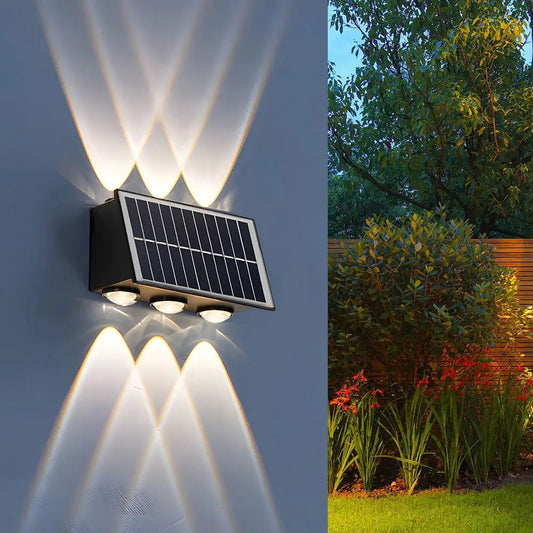 Up & Down Solar Wall Light, Modern LED Outdoor Wall Fixture for home, Villa & Driveway – Buy WALL LIGHT Online at FUTURKART
