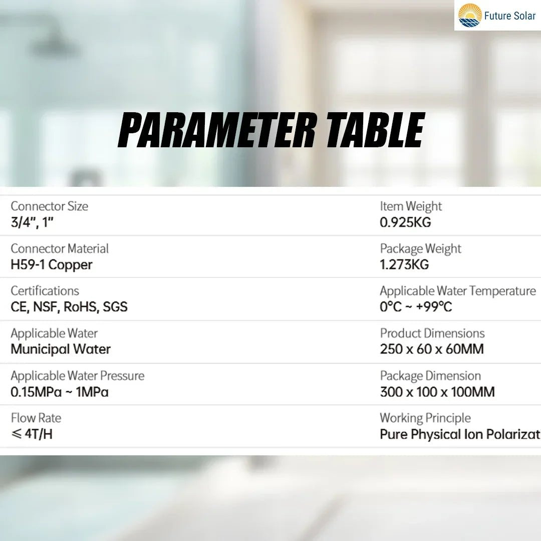 WATER DESCALER – Buy water Filter Online at FUTURKART