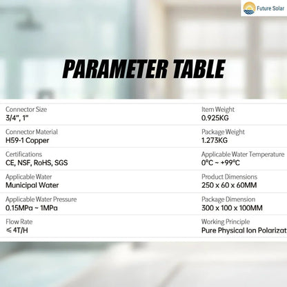 WATER DESCALER – Buy water Filter Online at FUTURKART